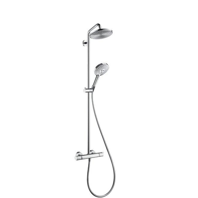 Hansgrohe Raindance Select Air 240 showerpipe met handdouche en hoofddouche chroom