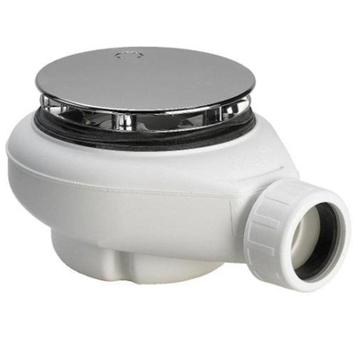 Royal Plaza Merlot douchebakafvoer met sifon 90mm chroom