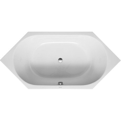 Duravit D Code bad acryl zeshoekig 190x90x40cm wit