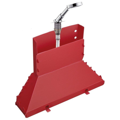 AXOR Bouroullec badrandset Secuflex inclusief handdouche chroom