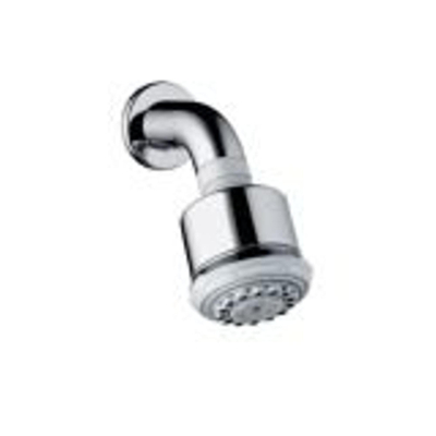 Hansgrohe Clubmaster ecosmart hoofddouche met douche arm chroom