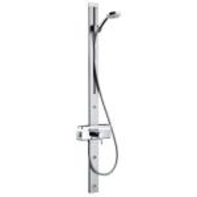 Hansgrohe Croma 220 Showerpipe met douchekraan en 100 Vario handdouche en Croma 22cm hoofddouche chroom