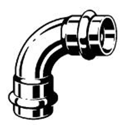 Viega Sanpress 3 delige koppeling SC buitendraad 28x3/4 brons