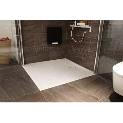 Bette Floor side douchebak 160x80x3 cm antislip pro wit