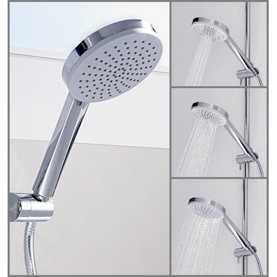 Hansa Hansaviva handdouche 100mm met 3 standen chroom