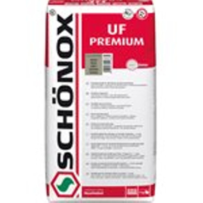 Schonox Uf-premium Slibbare,universele flexvoeg 5 Kg.Zilvergrijs