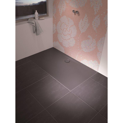 Bette Floor side douchebak 110x80x3 cm wit