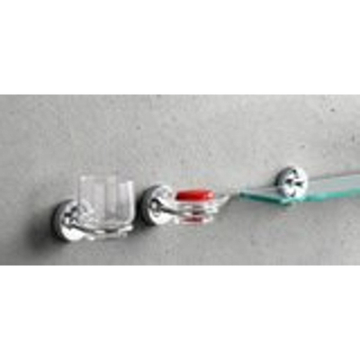 Geesa Luna planchet 60cm glas en chroom