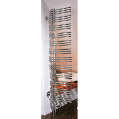 Zehnder Yucca handdoekradiator 134x60cm 541watt Staal Wit glans