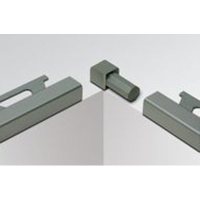 Schluter Quadec-ev eb buitenhoek profiel rvs geborsteld 6mm