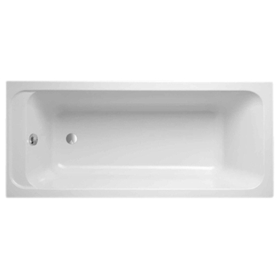 Villeroy&Boch Architectura solo bad 170x75cm acryl rechthoek wit