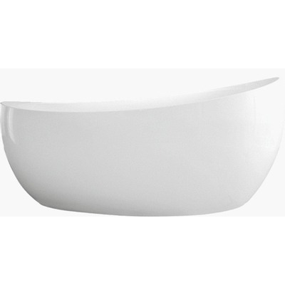 Villeroy & Boch Aveo bad 190x95cm quaryl ovaal met paneel en afvoer wit
