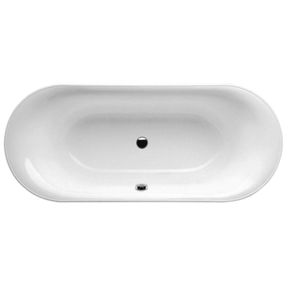 Villeroy en Boch Cetus bad quaryl ovaal 175x75cm met poten wit