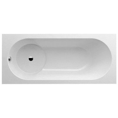 Villeroy en Boch Libra bad 180x80cm quaryl rechthoekig met poten wit