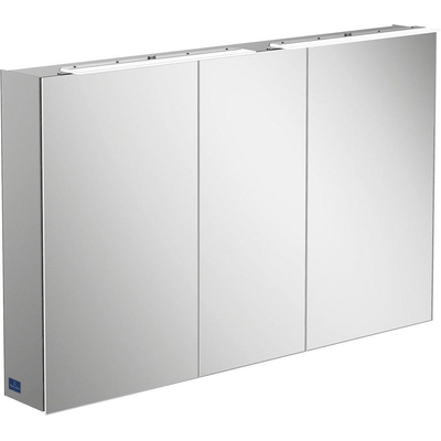 Villeroy & Boch My view one spiegelkast 130,7x74,6cm met 3 deuren met led