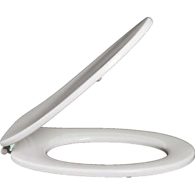 Villeroy & Boch Omnia Vita closetzitting met doorlopende scharnieren wit