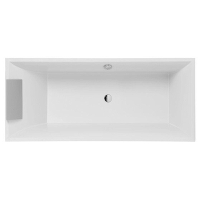 Villeroy en Boch Squaro bad quaryl rechthoekig 179.4x79.4x50cm Slim Line met poten wit