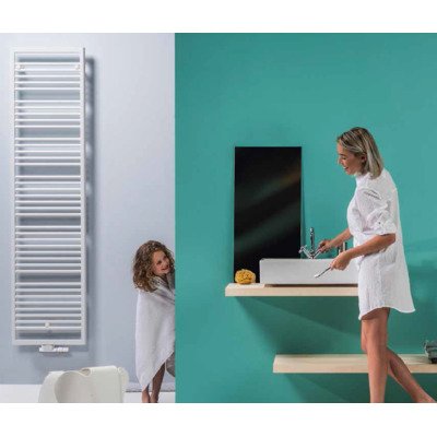 Vasco Bathline BK designradiator horizontaal 1284x600mm 730W (11315 06) aansluiting 1188 wit