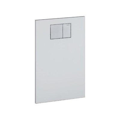 Geberit AquaClean bedieningplaat met frontbediening voor toilet 59x38cm glas zwart