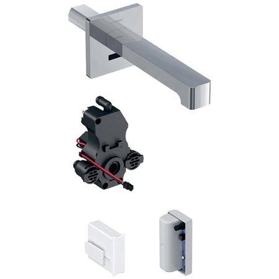 Geberit Brenta electronische wandwastafelkr.k voor generator 17cm chroom