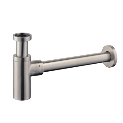 Royal plaza Merlot design bekersifon 1.1/4" voor wastafel geborsteld SHOWROOMMODEL