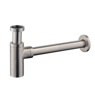 Royal plaza Merlot design bekersifon 1.1/4" voor wastafel geborsteld SHOWROOMMODEL