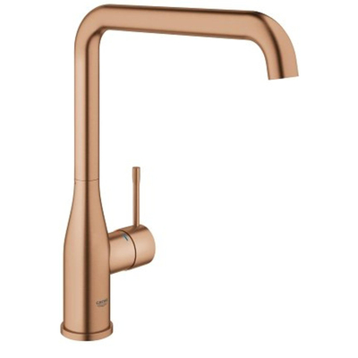 GROHE essence new Keukenkraan - l uitloop - warm sunset geborsteld