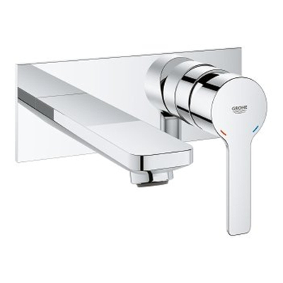 GROHE Lineare New waterbesparende afbouwdeel voor inbouw wandkraan M-size met uitloop 14.9cm chroom