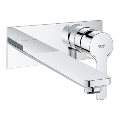 GROHE Lineare New waterbesparende afbouwdeel inbouw wandkraan L-size met uitloop 20.7cm chroom