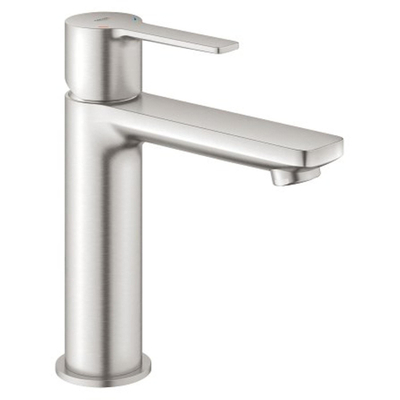 GROHE Lineare New waterbesparende wastafelkraan S-size supersteel