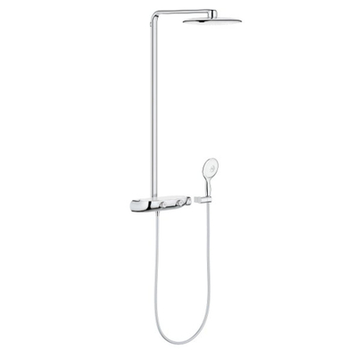 GROHE Rainshower SmartControl Regendoucheset Opbouw- hoofddouche 36cm - 2 functies - handdouche rond 13cm - chroom/wit