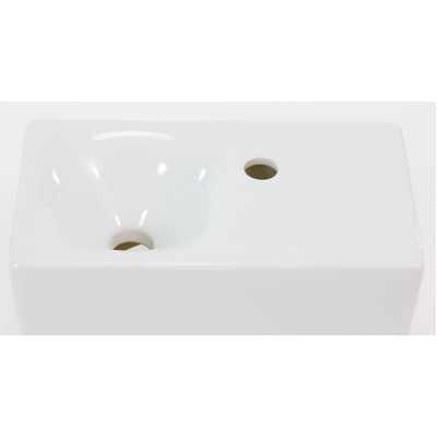 Royal plaza Friens fontein 42x24x24cm met 1 kraangat wit