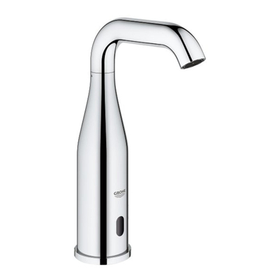 GROHE Essence Wastafelkraan Opbouw - uitloop 11.3cm - elektronisch - IR batterij - chroom