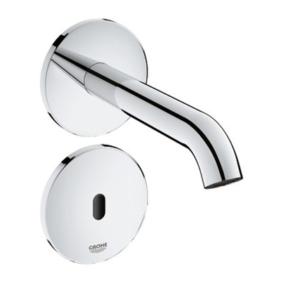 GROHE Essence Wastafelkraan Inbouw - uitloop 18.2cm - zonder waste - IR 230V zonder menging chroom