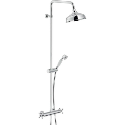 Royal Plaza Zarza showerset met thermostaat chroom