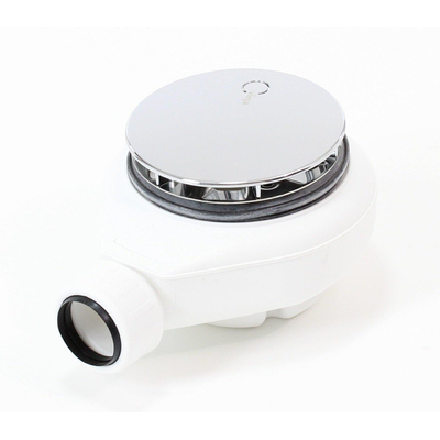 Royal Plaza Merlot douchebakafvoer met sifon 90mm chroom