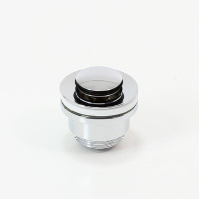 Royal Plaza Merlot wastafelplug 1 1/4 37 mm afsluitbaar click open chroom