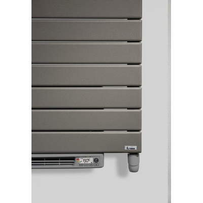 Vasco Aster HF-EL-BL elektrische designradiator met blower 1805x500m, 1000W antraciet grijs (RAL7016)