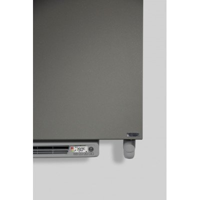 Vasco Niva N1L1-EL-B design radiator elektrisch met blower 1285x620mm, 2000W wit structuur (S600) OUTLET