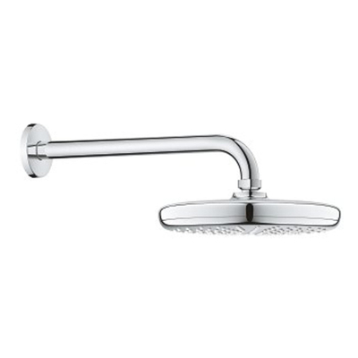 GROHE Tempesta 210 Hoofddouche - 21cm - 1 straalsoort - wandarm 28.6cm - chroom
