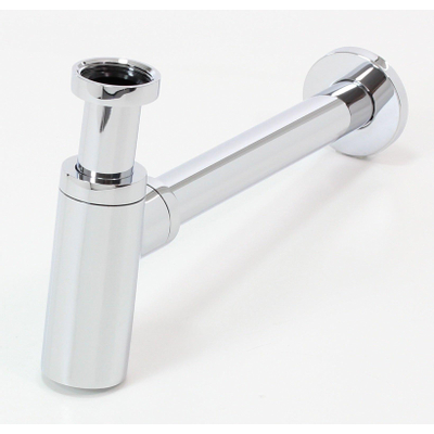 Saniclass Star luxe sifon 11/4+muurbuis+rozet chroom OUTLETSTORE