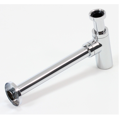 Saniclass Star luxe sifon 11/4+muurbuis+rozet chroom OUTLETSTORE