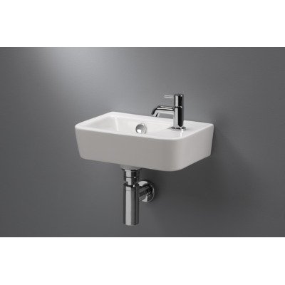 Royal Plaza Capella fontein 37x24,5x13,5cm kraangat rechts met overloop wit