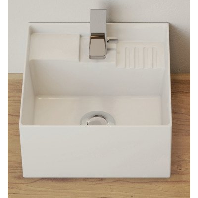 Royal Plaza Aspius fontein vierkant 28,2x28,2x14,1 cm mat wit OUTLETSTORE