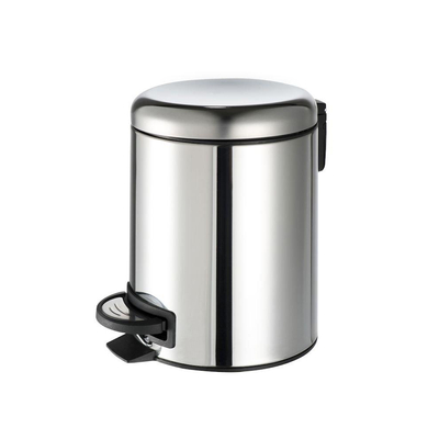 Geesa Hotel Pedaalemmer softclose 5 liter Chroom