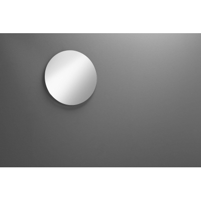 Royal Plaza Merlot spiegel 30x30cm zonder verlichting rond Glas Zilver