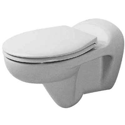 Duravit Duraplus WC-zitting 38.2x32.6x5cm Kunststof wit Glanzend