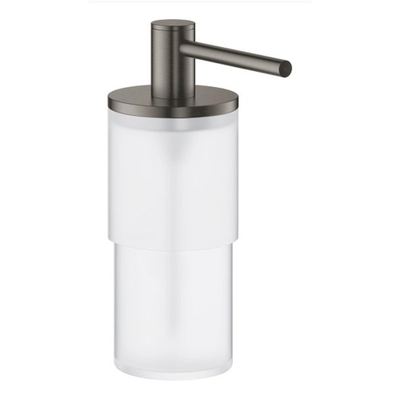GROHE Atrio Zeepdispenser - 160ml - staand - rond - brushed hard graphite