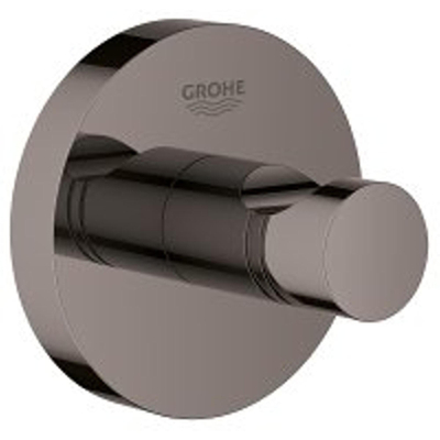 GROHE Essentials Handdoekhaak - rond - hard graphite