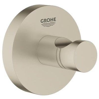 GROHE Essentials Handdoekhaak - rond - geborsteld nikkel